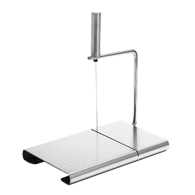 Birdeem Fil à Fromage pour Fromage en Bloc Robuste, Coupe-Fromage Multifonction avec 6 Fils de Rechange