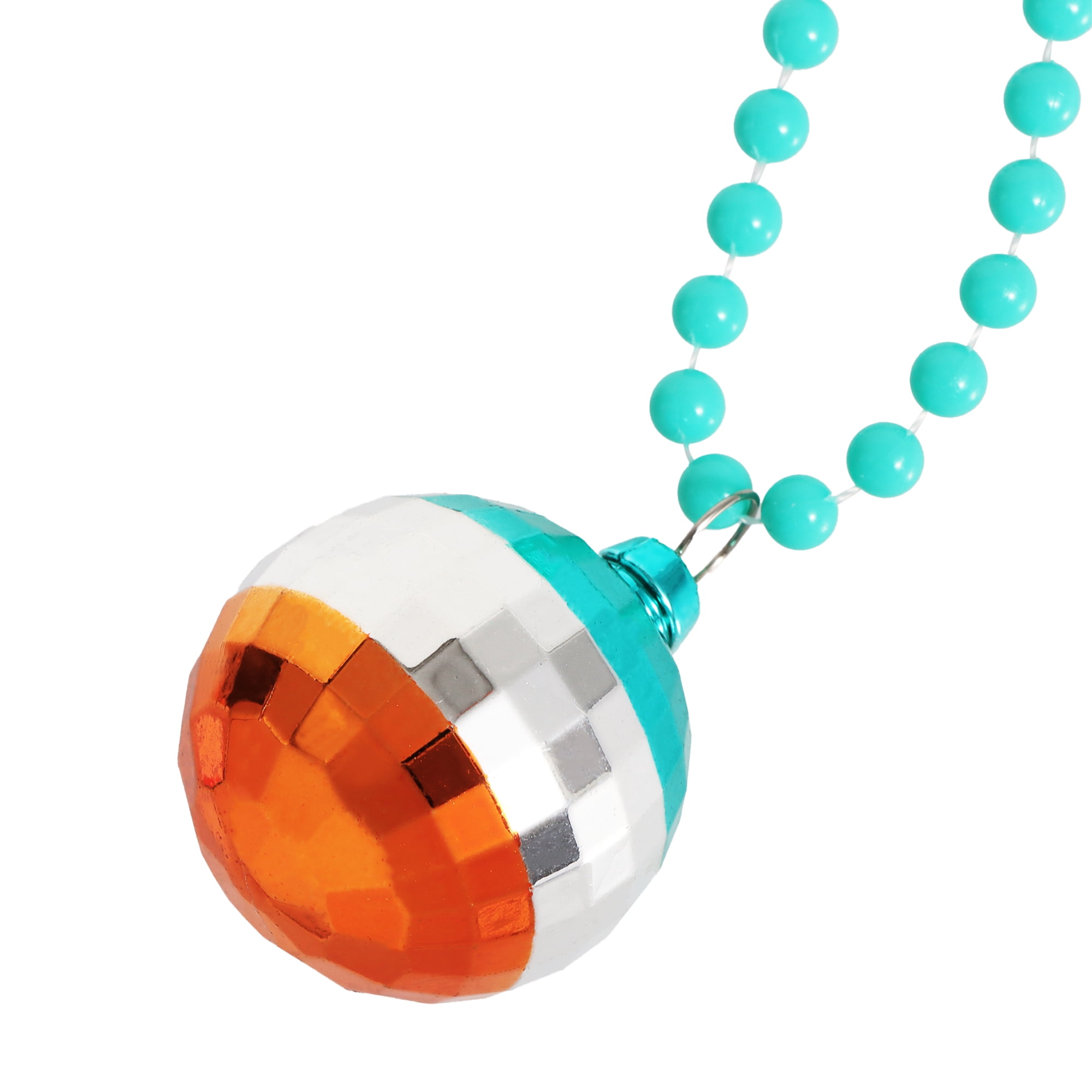 4 Count, Disco Ball Necklaces, Party Favors for Kids and Adults, by Way To Celebrate