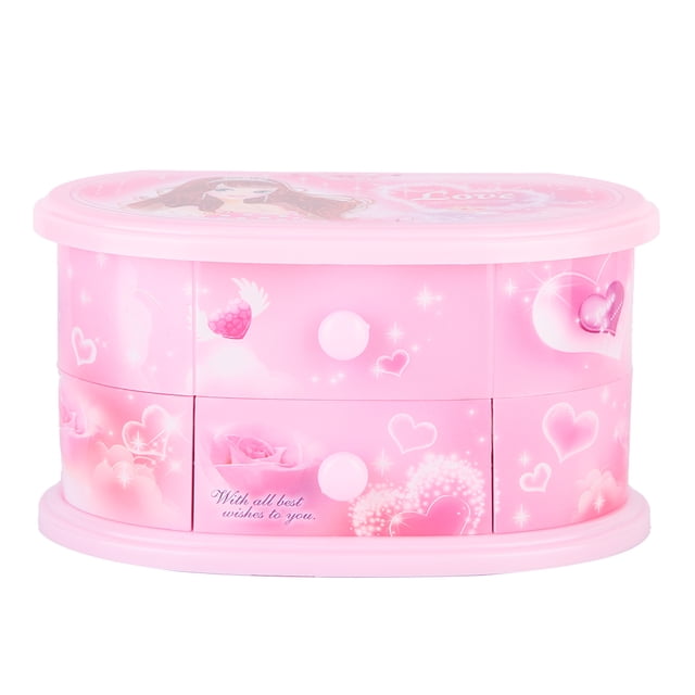 Joyero, Caja de música de Bailarina Bailarina con Forma de corazón, Caja de música Musical construida para Profesionales Jadeshay A