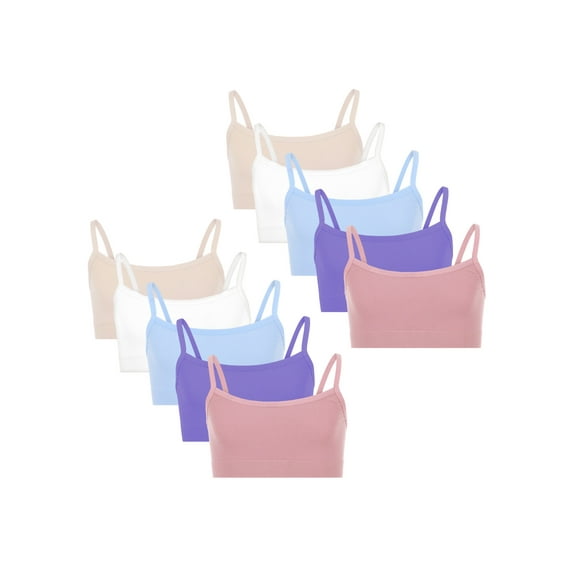 Fruit of the Loom Big Girls 10-Pack Training Bra
