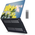 thumbnail image 5 of Compatible with MacBook Pro 13" Case Release Model M1 A2338 A2289 A2251 A2159 A1989 A1706 A1708, Plastic Hard Case Shell Cover Cable Tie, Plants series 0158, 5 of 5