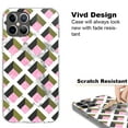 thumbnail image 5 of CoverON Apple iPhone 12 Pro Max Case (6.7"), Slim Lightweight Scratch Resistant Glossy Phone Cover bumper Grip, Marble Pink Square, 5 of 9