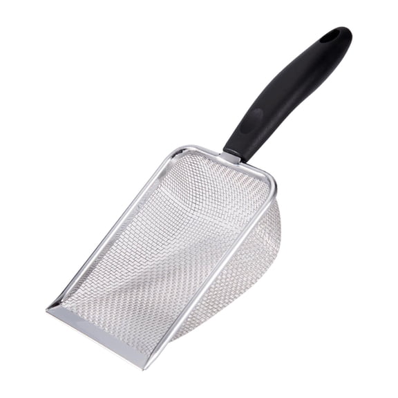 Litter Scooper Cat Litter Spoon Deep Scooper Spoon Scooper with Handle Cat Litter Tray Cat Litter Sifter Scooper for Kitten Dogs Pets Supplies 2.8mmx2.8mm