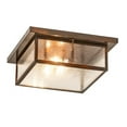 thumbnail image 3 of Meyda Tiffany 210231 Mission Prime 3 Light 24" Wide Flush Mount Square Ceiling Fixture -, 3 of 5