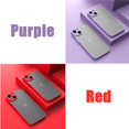 thumbnail image 1 of Funda de silicona mate para IPhone, carcasa a prueba de golpes, para modelos 14, 11, 13, 12 Pro Max, XS, Max, X, XR, 6, 7, 8 Plus, SE, 2 unidadesFor iPhone 11Pro MAX Gao Jinjia LED, 1 of 2