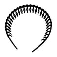 thumbnail image 3 of Mascarilla para lavar el rostro, banda especial para el cabello, sello para cabello fracturado en la parte delantera para mujer, diadema antideslizante con dientes negros para mujer, paquete de, 3 of 6
