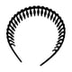 thumbnail image 5 of Mascarilla para lavar el rostro, banda especial para el cabello, sello para cabello fracturado en la parte delantera para mujer, diadema antideslizante con dientes negros para mujer, paquete de, 5 of 6