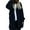 Blue Cardigan Coats for Women, variant on USSUMA Women's Cardigan Outwear Hooded Winter Fleece Jacket Long Sleeve Open Front Cardigan For Women Dressy Summer Plus Size Soft Cardigan Outwear
