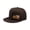 Brown, variant on Hustle Letter Embroidered Color Block Trucker Hat, Unisex Adjustable Breathable Cap for Vacation Travel Daily Outdoor Wear
