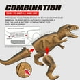 thumbnail image 2 of Remote Control T-Rex Dinosaur Toy with Roaring Sound, Walking Action and Bubble Spray Function for kidds Outdoor Play, 2 of 5