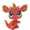 2484, variant on rare Littlest pet shop toys cute animal toy yellow lion orange frog blue owl rabbit puppy old original Bobble head toy 016