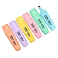 thumbnail image 1 of amdohai Surligneurs, Pointe Biseautée, Couleurs Pastel Assorties, Lot de 6, 1 of 8