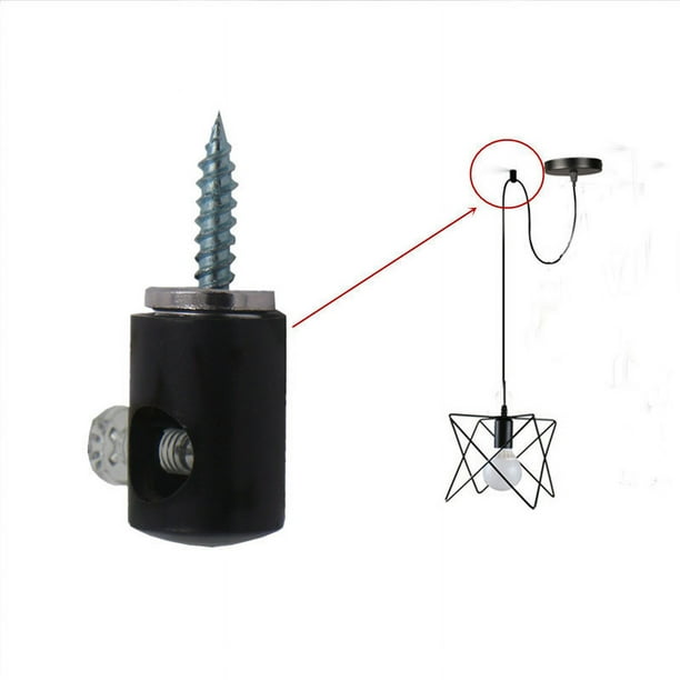 Hebilla de alambre de fijación para pared de suelo, clip de metal, candelabro de restaurante, accesorios de iluminación europeos, hebilla de alambre de cambio