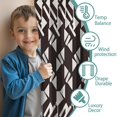 thumbnail image 3 of Blackout Kids Curtains,Boho Bohemia Geometric Line Art Childrens Insulated Curtains Set Of 2,Bedroom Essentials,Toddler Room Decor 42"x54"(106x137cm), 3 of 4