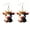 H, variant on Christmas Earrings Cute Cartoon Cow Earrings Pendant Earrings Ladies Earrings Jewelry 1Pcs