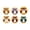 4, variant on Owl Punch Needle Coasters Kit,6-pattern punch needle Needle Coasters Kit ,Punch Art for Beginners,Suitable for Home Decoration
