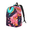 thumbnail image 2 of Yiaed Donuts1 Print Backpack, Premium Laptop Backpack, Travel Backpack for Women, Lightweight Backpacks, Comfortable Back Pack-Medium, 2 of 5