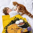 thumbnail image 2 of CatDog anti-pilling, suave, ligera, esponjosa y acogedora de lujo para hogar y cocina – Perfecta para niños y adultos,130X150cm, 2 of 6
