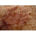 thumbnail image 5 of oneOone Cotton Silk Medium Orange Fabric Block Sewing Material Print Fabric By The Yard 42 Inch Wide, 5 of 5