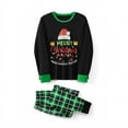 thumbnail image 2 of UAYOTSE Family Matching Christmas Pajamas Set, Star Snowflake Ball Print Holiday PJs Sleepwear Loungewear,Sizes Kids 6T（6Y）, 2 of 5
