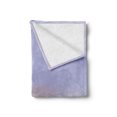 thumbnail image 2 of Flower Soft Flannel Fleece Blanket, Onion in Meadow Pastoral Scenery at Springtime Birth of Nature Themed Illustration, Cozy Plush for Indoor and Outdoor Use, 70" x 90", Purple Blue, by Ambesonne, 2 of 5