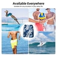 thumbnail image 6 of Uemuo Flower Pattern Mens Swim Trunks Quick Dry Board Shorts with Mesh Lining, Stretch Beach Shorts Quick Dry No-Chafing Board Shorts-3X-Large, 6 of 9
