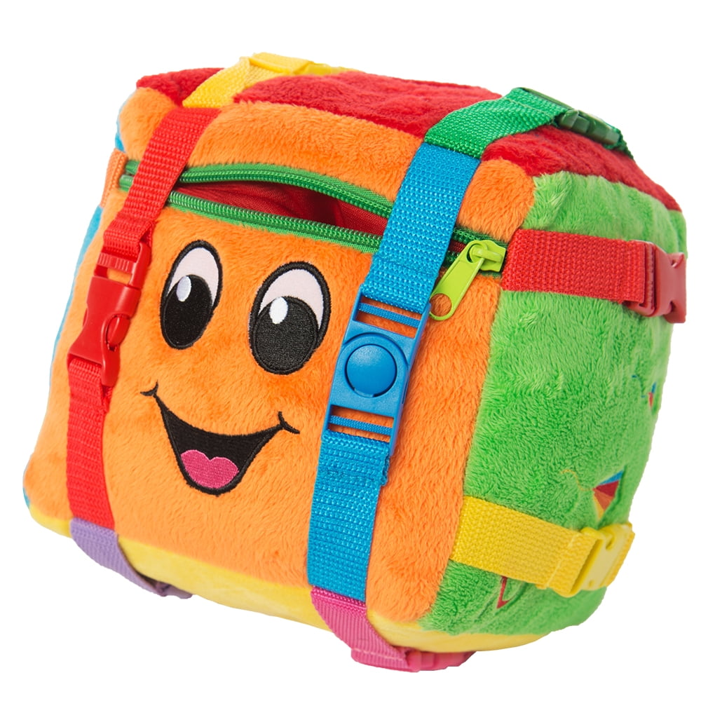 Buckle Toy Bingo Cube Develop Fine Motor Skills Counting and
