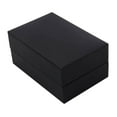 thumbnail image 4 of Cuff Links Cufflinks Holder Storage Jewelry Box Mens Jewelry Gift Display Box Case Black, 4 of 6
