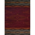 thumbnail image 1 of United Weavers 750 06030 58 Tapis de Zone 5 Pi. 3 Po. x 7 Pi. 2 Po. Affinity Native Skye, Rouge, 1 of 4