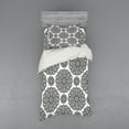thumbnail image 1 of Ambesonne Mandala Bedding Set 3 Pcs, Oriental Mandala Design, Twin, Black and White, 1 of 3