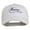 White, variant on Jet Powered with wave Embroidered Washed Cap - White OSFM