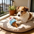 thumbnail image 6 of Ice Cream Squeaky Pet Toy for Small Dogs and Cats, Soft Plush with Crinkle Sound, Lightweight Chew and Play Toy, 6 of 7