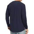 thumbnail image 5 of Thrilos Shirts for Men Long Sleeve Heavyweight Cotton Long Sleeve Tops CrewNeck Sweatshirt Pre-Shrunk Work T-Shirts, 5 of 9
