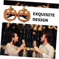 thumbnail image 3 of 2 pares de gafas de calabaza Gafas unisex Accesorios para disfraces de Halloween Gafas decorativas Gafas para fiestas de cumpleaños infantiles Fantasma de Halloween, 3 of 5