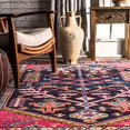 thumbnail image 4 of nuLOOM Tribal Tonita Pink 4' x 6' Area Rug, 4 of 4