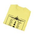 thumbnail image 4 of Humorous Code Words Transcription Airplane Airliner Lover Novelty Airdrome Airstrip Command Words Enthusiast Unisex Softstyle T-Shirt, 4 of 4