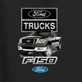 thumbnail image 2 of Wild Bobby, Ford Trucks F150 Pickup, Cars and Trucks, Front and Back Unisex Crewneck Graphic Sweatshirt, Black, Small, 2 of 4