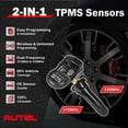thumbnail image 2 of Sensor TPMS Autel MX, juego de 20 sensores programables 315 MHz/433 MHz, 2 of 8