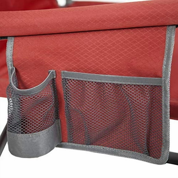 MacSports MacRocker Outdoor Foldable Rocking Chair | Portable Rocking Chairs for Adults, Collapsible, Springless Guards for Camping Fishing Backyard | Weight Capacity up to 225 lbs