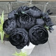 Selling The Best Orders Artificial Flowers 12 Peony Bouquets Wedding