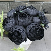 GleamNest Artificial Peony Bouquet (2 Count)