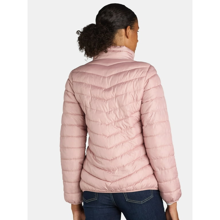 Big Chill Women's and Women's Plus Packable Puffer Jacket Big Chill Women's and Women's Plus Packable Puffer Jacket