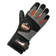 thumbnail image 2 of Ergodyne ProFlexÂ® 9012 ANSI/ISO-Certified Anti-Vibration Gloves + Wrist Support, Black, M, 2 of 3