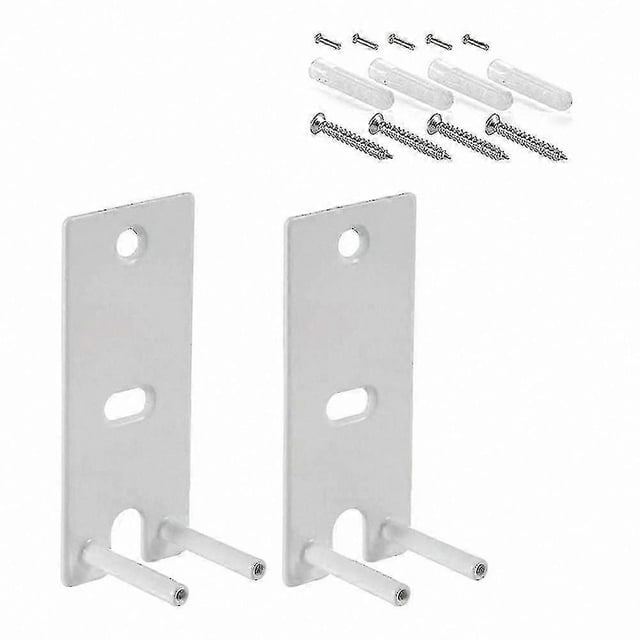 Wall Mount Bracket Pair for Lifestyle 650 System, White Finish