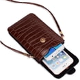 thumbnail image 2 of VANGODDY Crocodile Themed Eco Leather Vertical Phone Pouch, 2 of 6