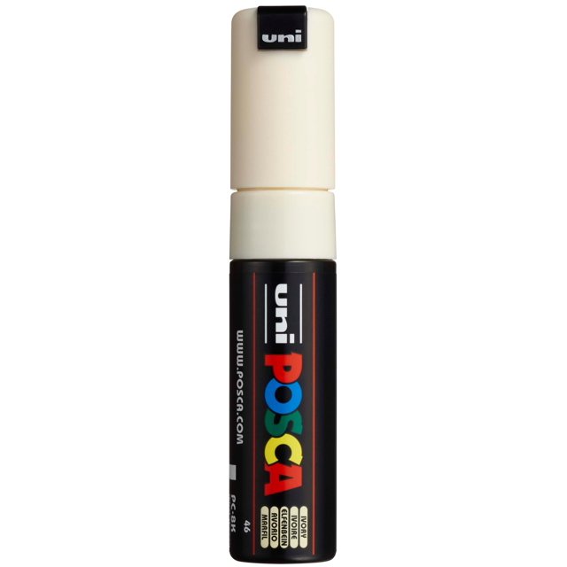 Marcador Posca 8K Ivory para material de arte y material escolar