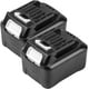 thumbnail image 1 of [Paquete de 2] 12 V de alto rendimiento 5.0 Ah! Batería para Makita Battery BL1021B BL1041B Power Tools 12-Volt max CXT batería de iones de litio, 1 of 7