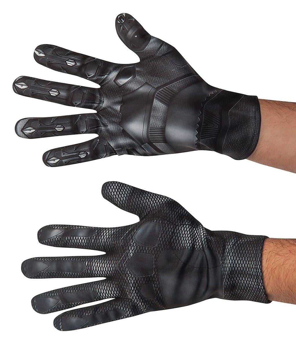 Rubies Deluxe Black Panther Child Gloves 