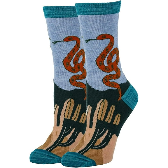 Sock It Up Women’s Colorful Patterned Dress Socks, Premium Cotton Casual Fashion Crew Socks, Last Token