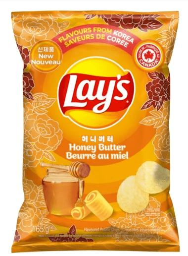 Lay's Honey Butter Flavored Potato Chips, 200g (2 Pack)